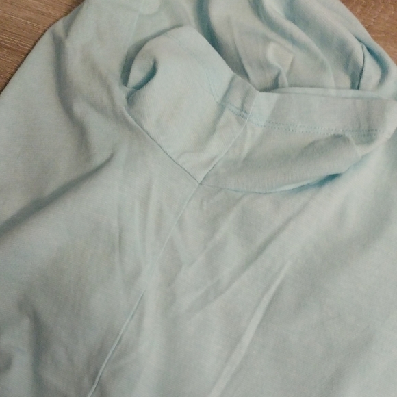 Men's Alfani Light Blue T-Shirt - Picture 7 of 7